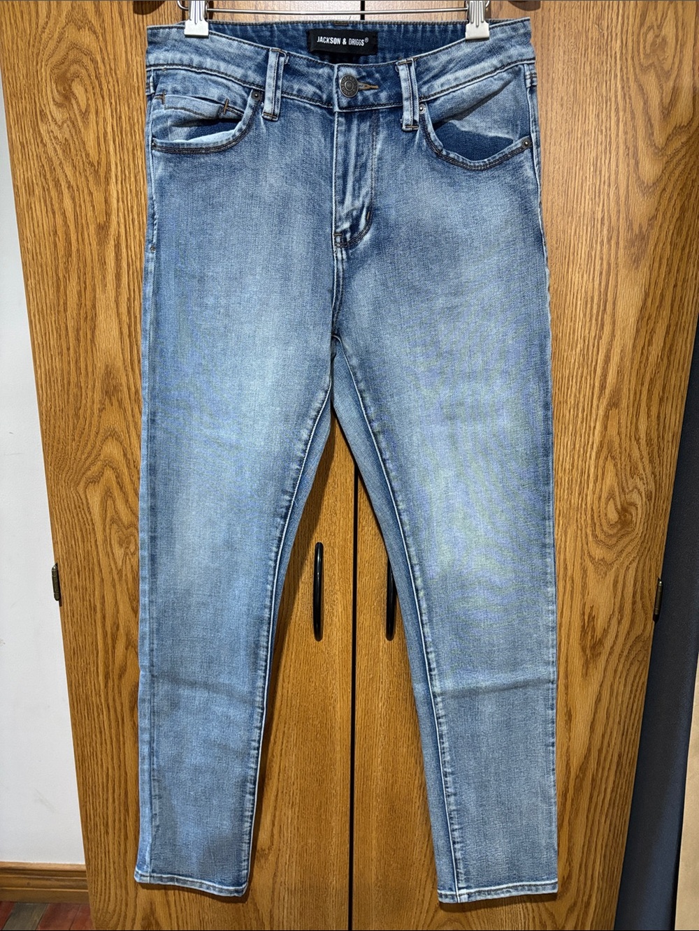 Light Blue Skinny Jeans for Men